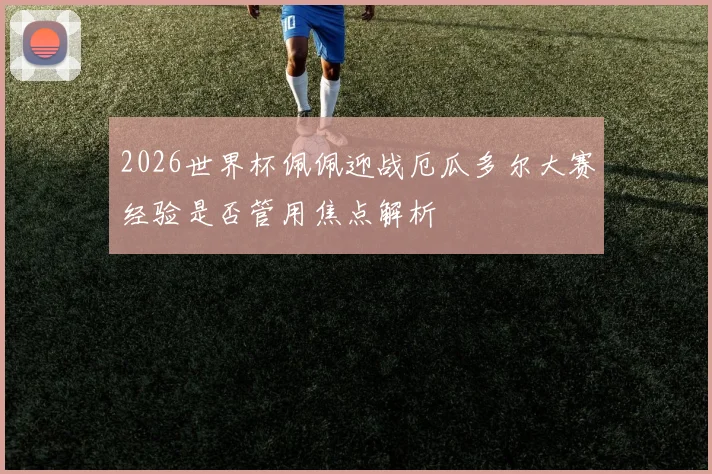2026世界杯佩佩迎战厄瓜多尔大赛经验是否管用焦点解析